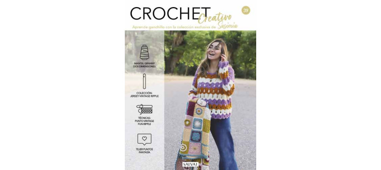 Crochet creativo. Diseñada por Susimiu. Nº 39