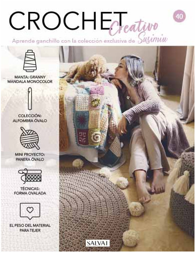 Crochet creativo. Diseñada por Susimiu. Nº 40