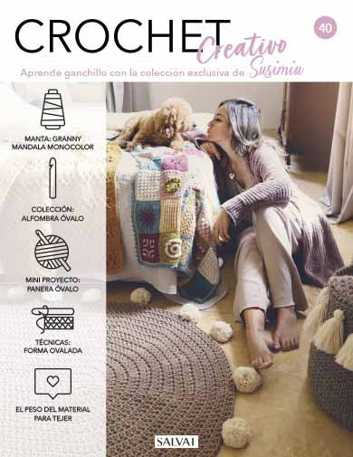 Crochet creativo. Diseñada por Susimiu. Nº 40