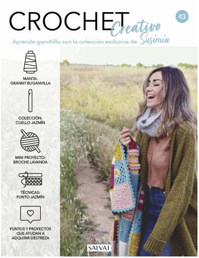 Crochet creativo. Diseñada por Susimiu. Nº 43