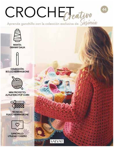 Crochet creativo. Diseñada por Susimiu. Nº 44