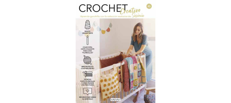 Crochet creativo. Diseñada por Susimiu. Nº 45