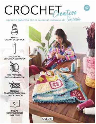 Crochet creativo. Diseñada por Susimiu. Nº 49