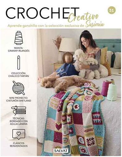 Crochet creativo. Diseñada por Susimiu. Nº 51