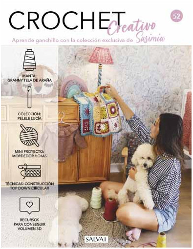 Crochet creativo. Diseñada por Susimiu. Nº 52