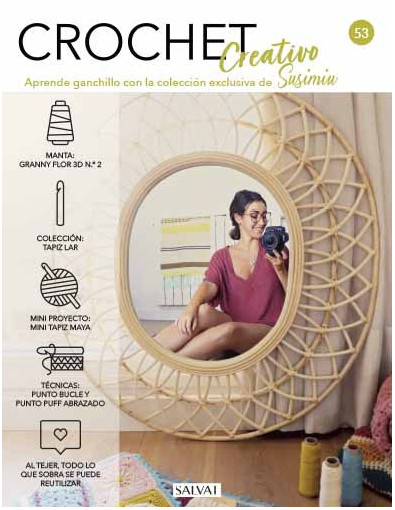 Crochet creativo. Diseñada por Susimiu. Nº 53