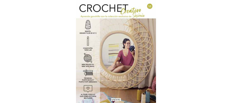 Crochet creativo. Diseñada por Susimiu. Nº 53