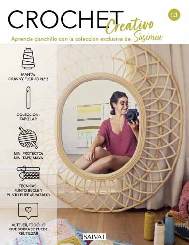 Crochet creativo. Diseñada por Susimiu. Nº 53