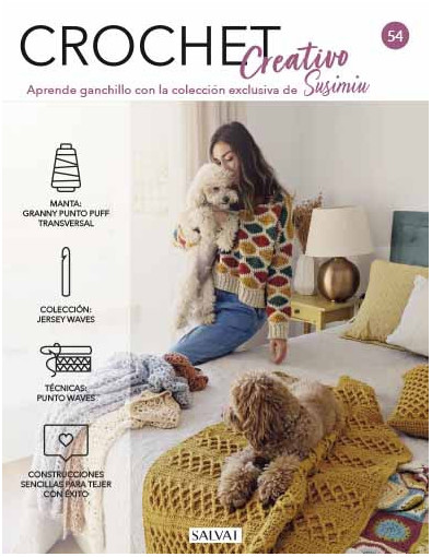 Crochet creativo. Diseñada por Susimiu. Nº 54