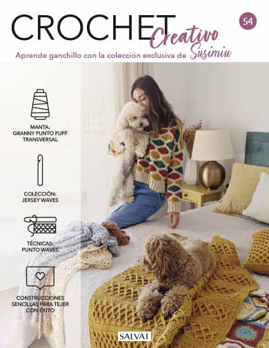 Crochet creativo. Diseñada por Susimiu. Nº 54