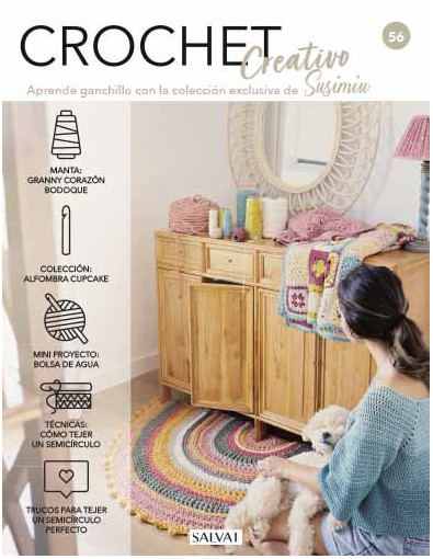 Crochet creativo. Diseñada por Susimiu. Nº 56