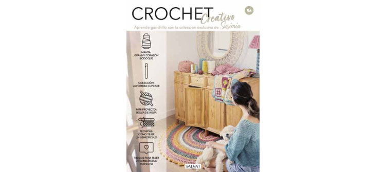 Crochet creativo. Diseñada por Susimiu. Nº 56