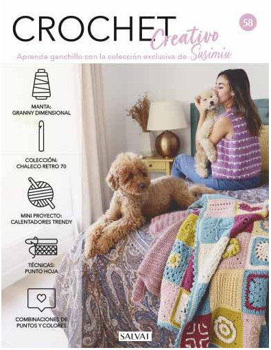 Crochet creativo. Diseñada por Susimiu. Nº 58