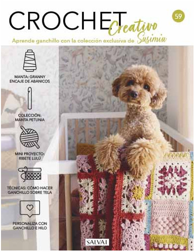 Crochet creativo. Diseñada por Susimiu. Nº 59
