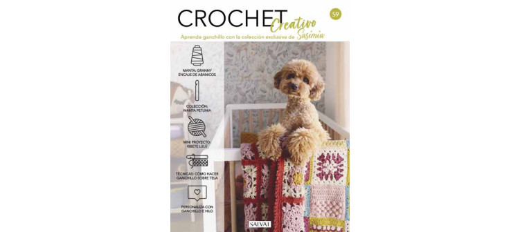Crochet creativo. Diseñada por Susimiu. Nº 59