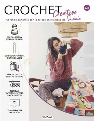 Crochet creativo. Diseñada por Susimiu. Nº 60