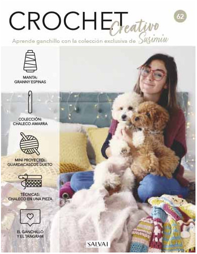 Crochet creativo. Diseñada por Susimiu. Nº 62