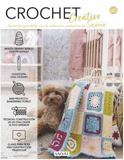 Crochet creativo. Diseñada por Susimiu. Nº 63