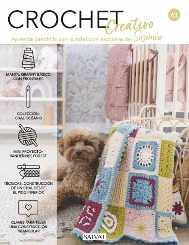 Crochet creativo. Diseñada por Susimiu. Nº 63