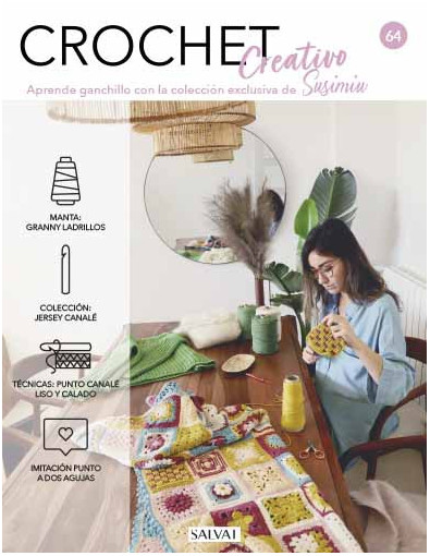 Crochet creativo. Diseñada por Susimiu. Nº 64