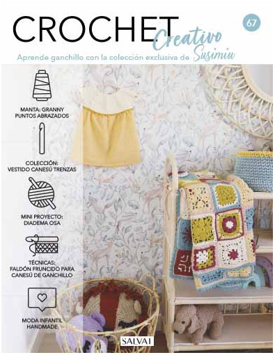 Crochet creativo. Diseñada por Susimiu. Nº 67