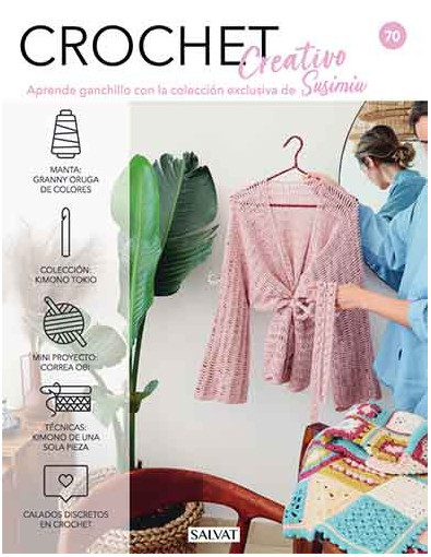 Crochet creativo. Diseñada por Susimiu. Nº 70