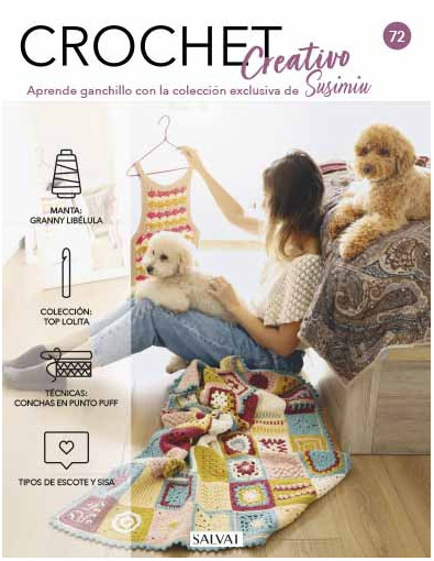 Crochet creativo. Diseñada por Susimiu. Nº 72