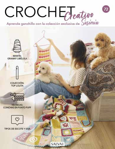 Crochet creativo. Diseñada por Susimiu. Nº 72