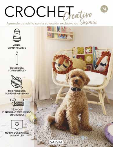 Crochet creativo. Diseñada por Susimiu.  Nº 74