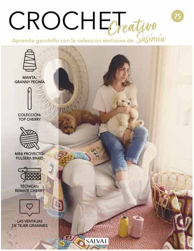 Crochet creativo. Diseñada por Susimiu. Nº 75