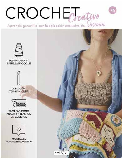 Crochet creativo. Diseñada por Susimiu. Nº 76
