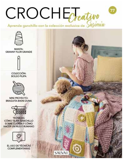 Crochet creativo. Diseñada por Susimiu. Nº 77
