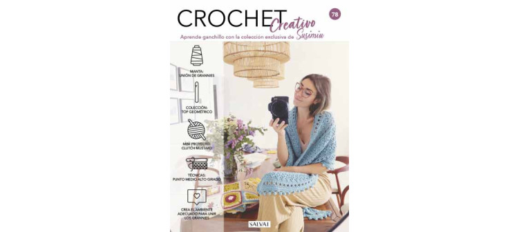 Crochet creativo. Diseñada por Susimiu. Nº 78