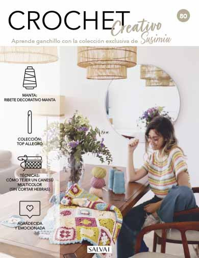 Crochet creativo. Diseñada por Susimiu. Nº 80
