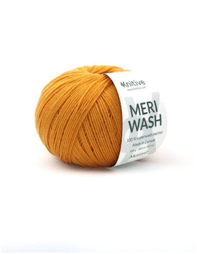 Ovillo individual Mustard de Meriwash