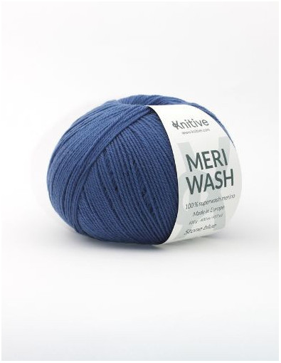 Ovillo individual Stone Blue de Meriwash