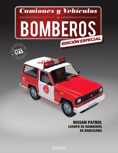Nissan Patrol con Fascículo + miniatura 1:43