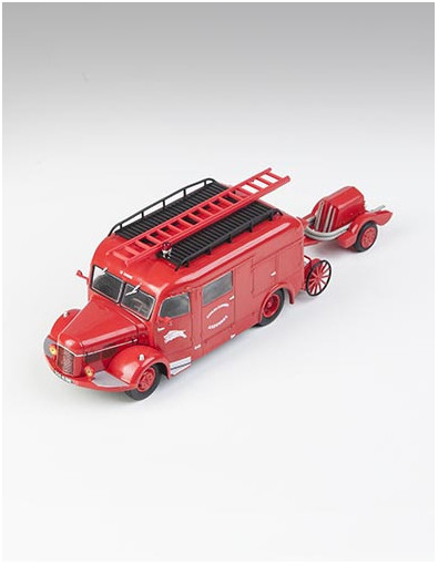 Camión de bomberos Fin Laffly B686 + MPR Guinard 1948