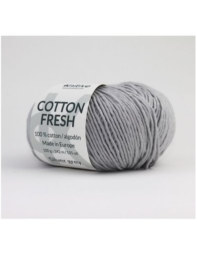 Ovillo individual Silver Grey de Cotton Fresh