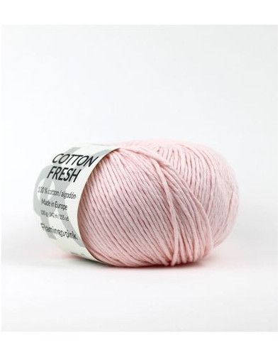 Ovillo individual Flamingo Pink de Cotton Fresh