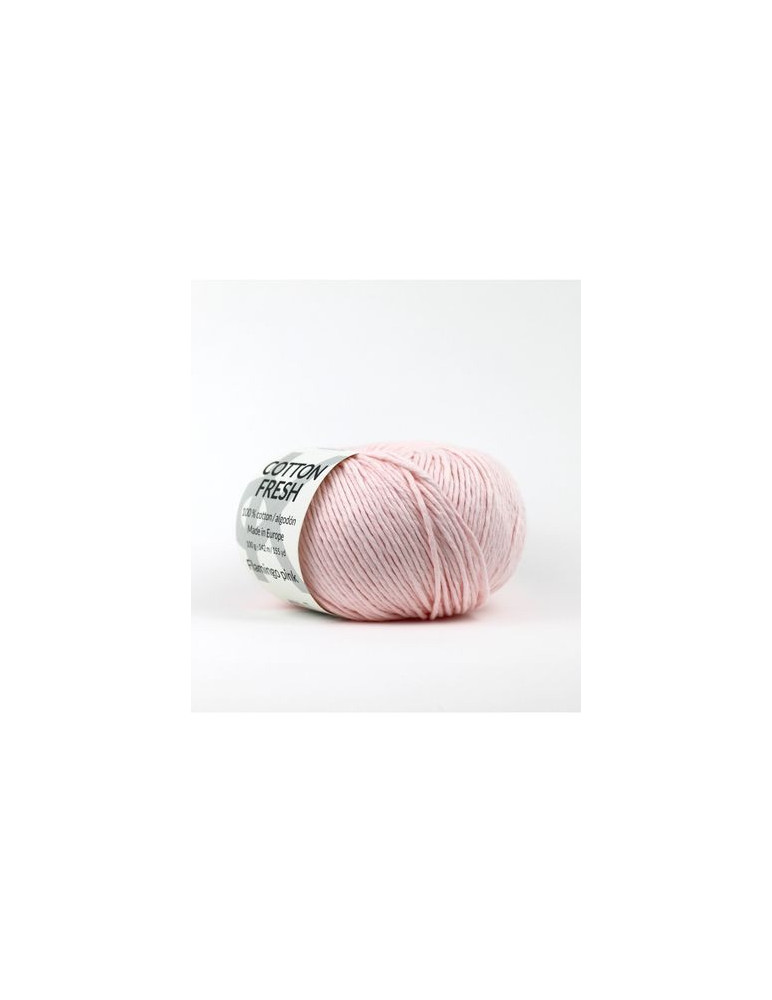 Ovillo individual Flamingo Pink de Cotton Fresh