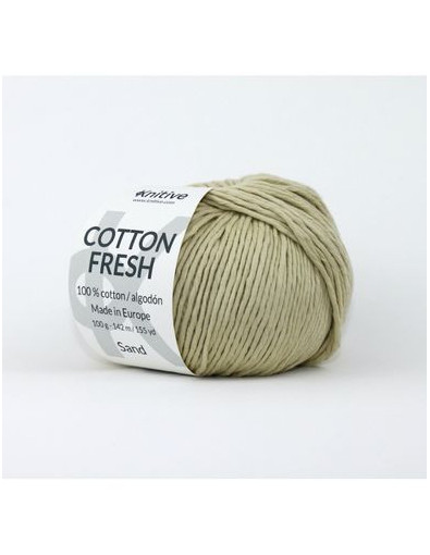 Ovillo individual Sand de Cotton Fresh