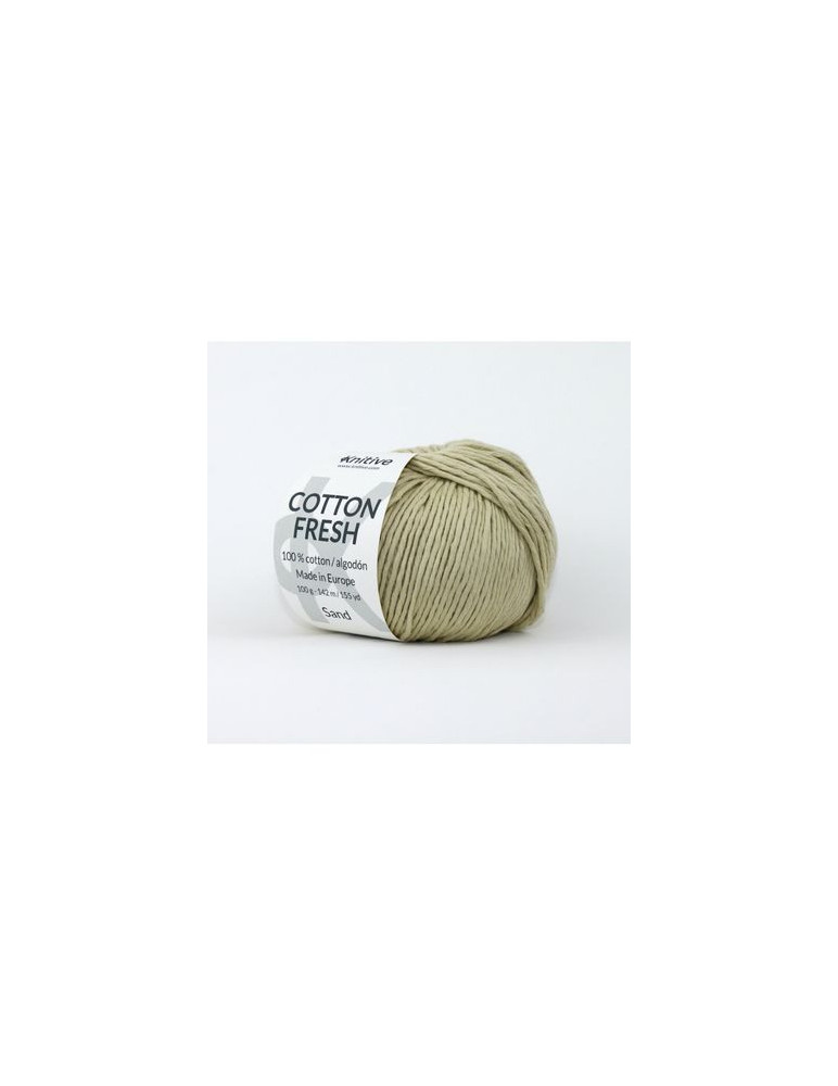Ovillo individual Sand de Cotton Fresh