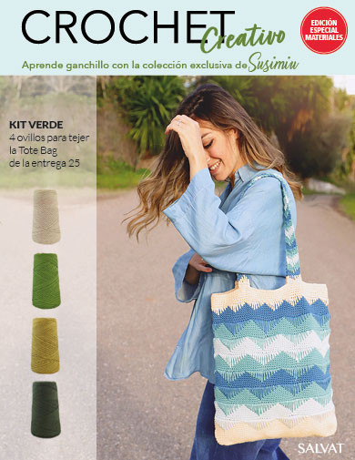 Kit Verde Tote bag diseñada por Susimiu
