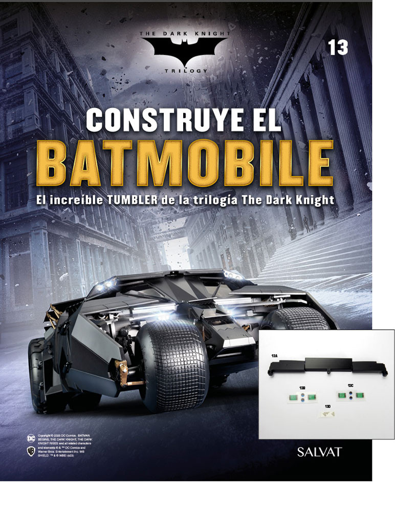 Fascículo Nº 13 + un panel para el tablero de mandos y los instrumentos de la izquierda y la derecha