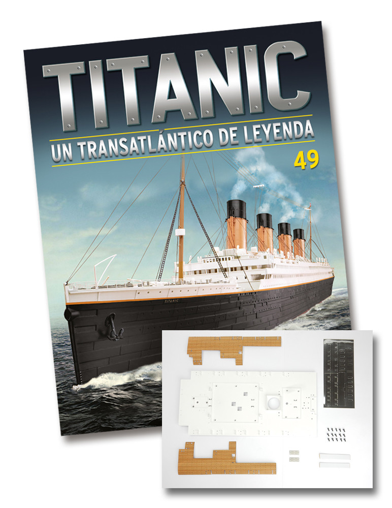 Fascículo Nº 49 + sección posterior de la cubierta de botes