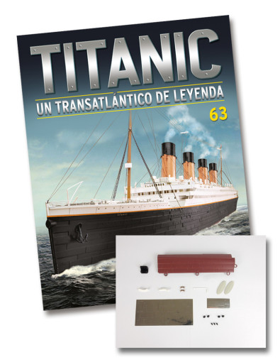 Fascículo Nº 63 + sección de la carena y adhesivos
