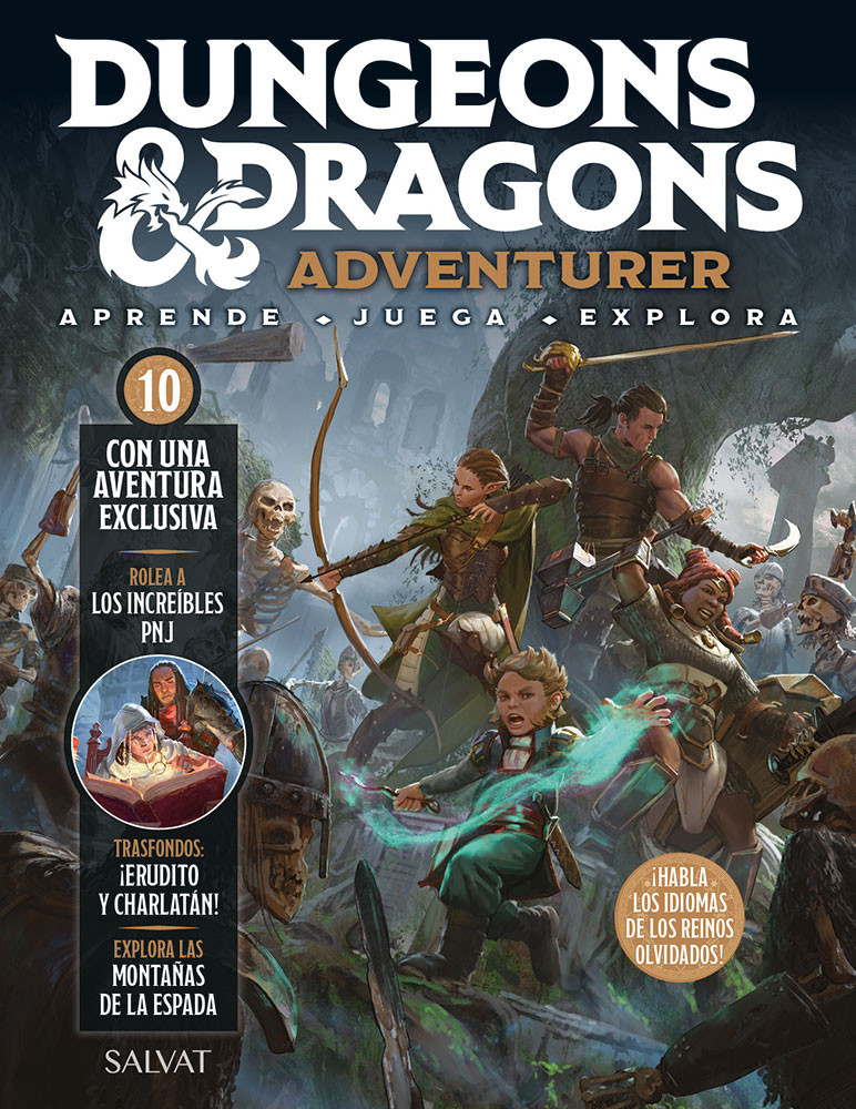 Fascículo 10 + juego de minidados metálicos