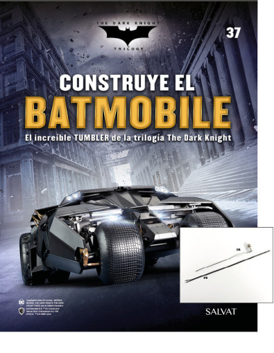 Fascículo Nº 37 + el motor del parabrisas de tu Batmobile