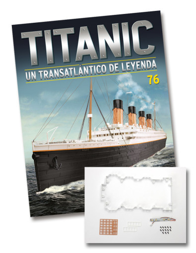 Fascículo Nº 76 + sala de fumadores de la primera clase